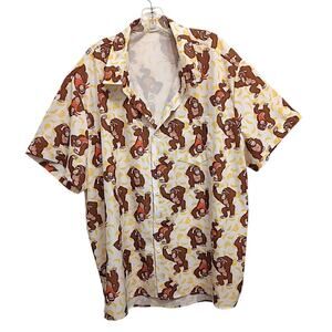 Donkey Kong Gorilla Monkey Shirt 3XL Banana Tropical Aloha Hardaddy Costume